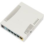 Wi-Fi роутер MIKROTIK RB951UI-2HND, N300, белый