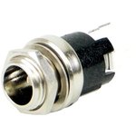 PC712A, DC Power Connectors 2.5mm Pin Strght PC Mnt Bushing L .21in