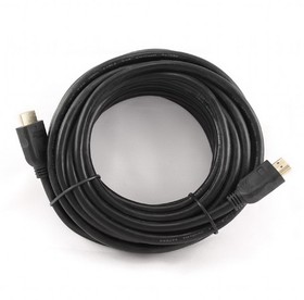 Фото 1/10 Кабель Cablexpert Кабель HDMI Cablexpert CC-HDMI4-7.5M, 7.5м, v2.0, 19M/19M, черный, позол.разъемы, экран, пакет