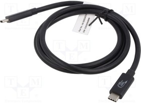 AK-300343-008-S, Cable; bidirectional,Power Delivery (PD),USB 3.1; gold-plated