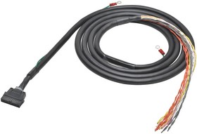 Фото 1/2 XW2ZRA200C, I/O Connection Cable, 16 I/O Points, MIL20 to Open End, 2m 2m