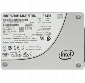 Фото 1/7 Intel D3-S4610 Series SSDSC2KG038T801, Твердотельный накопитель