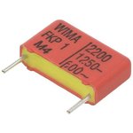 FKP film capacitor, 2.2 nF, ±10 %, 1.25 kV (DC), PP, 15 mm, FKP1R012204B00KSSD
