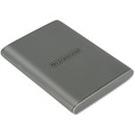 Внешний диск SSD Transcend TS2TESD360C, 2ТБ, серый