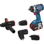GSR 18V-110C, Acc. screwdriver 2x5.0 AH, battery