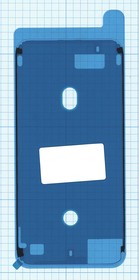 Водозащитная прокладка (проклейка) для iPhone 8 Plus белая