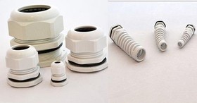 Фото 1/2 IPG-22219, Cable Glands, Strain Reliefs & Cord Grips IP66 Nylon Cable Gland, Thin Wall (PG-19) 0.47 to 0.59
