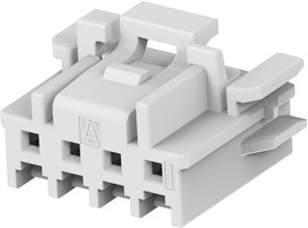 Фото 1/6 1-2350224-4, Rectangular MIL Spec Connectors SGI 2.0 Plug Housing, 4 Position, Key A