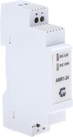 Фото 1/3 AMR1-05, AMR1 DIN Rail Power Supply, 230V ac ac Input, 5V dc dc Output, 1.5A Output, 7.5W
