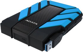 Фото 1/10 AHD710P-1TU31-CBL, Внешний жесткий диск 1TB A-DATA HD710 Pro, 2,5" , USB 3.2, синий