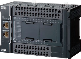 Фото 1/3 Промышленный контроллер PLC (ПЛК) NX1P, 1,5 Мб пам прогр, 2 Мб пам дан, 24 вх/16 вых, NX1P2-1040DT1
