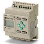ZEN-10C1DT-D-V2, PLC Controllers CPU 24 VDC Tran s Out LCD RTC