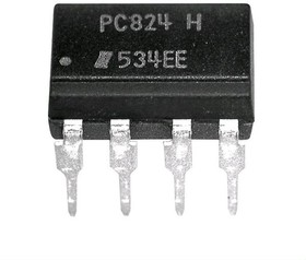 Isocom optocoupler, DIP-8, PC824H