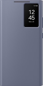 Фото 1/5 Чехол (флип-кейс) Samsung для Samsung Galaxy S24 Ultra Smart View Wallet Case S24 Ultra фиолетовый (EF-ZS928CVEGRU)