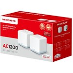 Бесшовный Mesh роутер Mercusys Halo H30(2-pack) AC1200 10/100BASE-TX белый ...