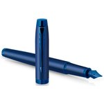 Ручка перьевая Parker IM Profess. Monochrome Blue син, 0,8мм,кор 2172963