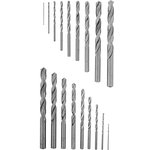 723170, Набор сверл по металлу, 1-10 мм, 170 шт., HSS, в металлическом кейсе