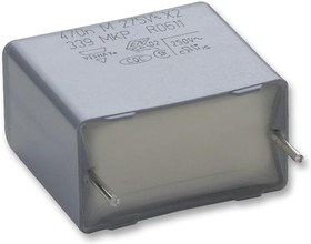 BFC233911474, Safety Capacitors X2 MKP 470nF + / -10% 310Vac Pitch 22,5mm