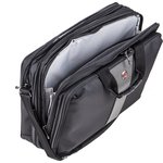 WA-7653-14, Legacy 17in Laptop Briefcase, Black