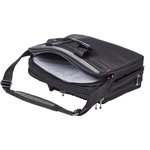 WA-7653-14, Legacy 17in Laptop Briefcase, Black
