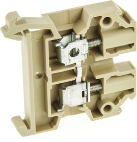 Фото 1/5 0443660000, Weidmuller SAK Series Beige Feed Through Terminal Block, 4mm², Single-Level, Screw Termination, IECEx