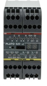 Фото 1/3 2TLA020070R4700 Pluto S20 v2, Pluto 2TLA Series Safety Controller, 16 Safety Inputs, 4 Safety Outputs, 24 V dc