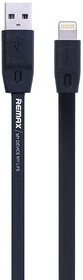 USB кабель REMAX Full Speed Series 1M Cable RC-001i для Apple 8 pin черный