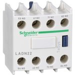 LADN22, Блок контактный дополнительный к LC1-D фронтальный 2но+2нз