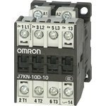 J7KN-10D-10 230, Contactor, 230 V ac Coil, 3-Pole, 10 A, 4 kW, 1NO