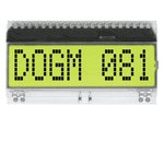 EA DOGM081E-A, Дисплей ЖКД, алфавитно-цифровой, STN Positive, 8x1, 55x17,5мм