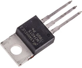 Фото 1/3 LM340T-5.0/NOPB, Регулятор положительного напряжения + 5В, 1А