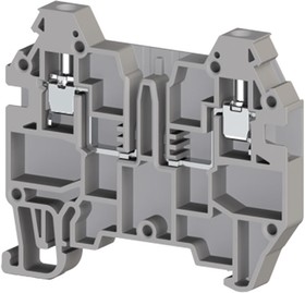 AVK2.5F (серый), Клеммник с возможностью установки картриджа, 2,5 мм.кв.