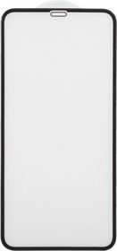 Фото 1/2 Защитное стекло "LP" для iPhone Xs Max Tempered Glass 3D с рамкой 0,33 мм 9H (ударопрочное/черное)