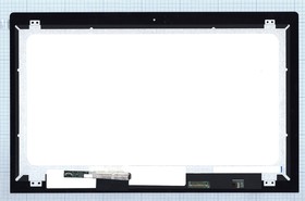 Фото 1/2 Экран в сборе (матрица + тачскрин) для Lenovo Edge 2 15 1580 черный