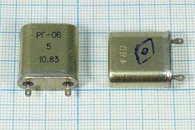 Фото 1/2 Резонатор кварцевый 1.25МГц с большим кристаллом в корпусе БВ; 1250 \БВ\\\\РГ06\1Г