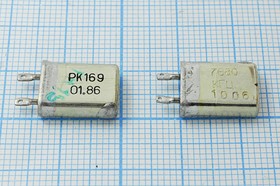 Резонатор кварцевый 7.68МГц в корпусе с жёсткими выводами МВ; 7680 \МВ\\\\РК169МВ\1Г