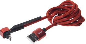 OLM-039504, Кабель micro-USB 1.2м красный OLMIO