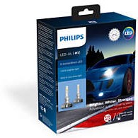Фото 1/4 11258XUX2, Лампа автомобильная H1 LED (P14,5s) X-treme Ultinon LED (упаковка 2 шт.) (Philips)