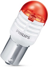 Фото 1/4 11498U30RB2, Лампа автомобильная P21W LED (BA15s) Ultinon Pro3000 (упаковка 2шт.) (Philips)