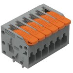 2601-1106, TERMINAL BLOCK, WIRE TO BRD, 6POS, 16AWG