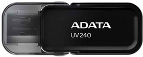 Фото 1/7 Флэш-накопитель USB2 64GB BLACK AUV240-64G-RBK ADATA