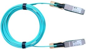 2368651-1, Fiber Optic Cable Assemblies QSFP56-QSFP56, AOC, 1m Length