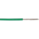 3050/1 GR005, Hook-up Wire 24AWG SOLID PVC 100ft SPOOL GREEN