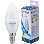 Лампа светодиодная свеча С35 E14 11Вт 4000K GRE-002-0110(1)