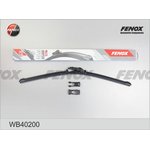 Щетка стеклоочистителя 400 мм бескаркасная 1 шт FENOX Multi Adapter X5 WB40200