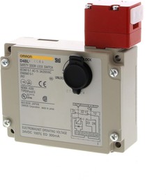 Фото 1/3 D4BL-2DRG, D4BL Series Solenoid Interlock Switch, Power to Lock, 24V dc, 2NC/1NC