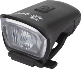 Фото 1/6 Велосипедный фонарь светодиодный ЭРА VA-701 6 Вт, SMD, аккумуляторный, передний, micro USB, черный Б0052321