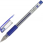 Ручка гелевая неавтомат. Deli Daily д.ш.0,5мм,лин0,35,син,р/м E6600S