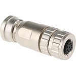21033292801, Circular Connector, 8 Contacts, Cable Mount, M12 Connector, Socket ...