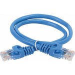ITK Коммутационный шнур патч-корд, кат.5Е UTP, 1м, синий PC03-C5EU-1M